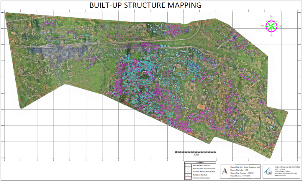 Generation of Orthophoto Mosaic for Settlement Mapping